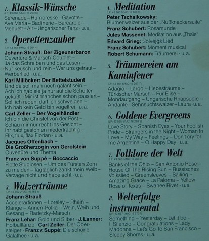 Zauber der Melodie - Aus dem Wunderland der Musik (8 LP - Box) 