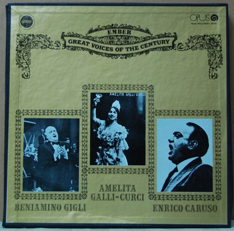 Great voices of the century - Slávne hlasy storočia (3 LP - Box) 