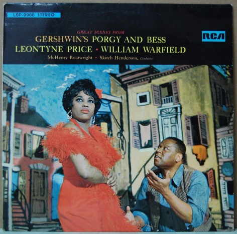 Gershwin - Leontyne Price, William Warfield ‎|– Great Scenes From Porgy And Bess 