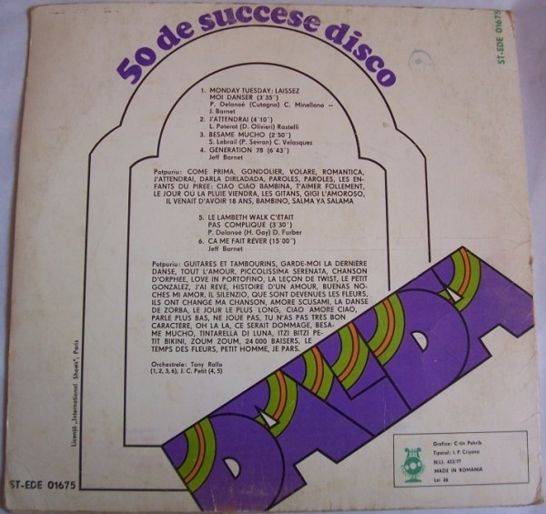 Dalida - 50 de succese disco 