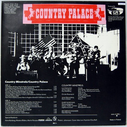 Country Minstrels - Country Palace