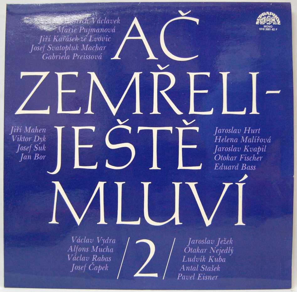 A zemeli - Jet mluv II. (2 LP)