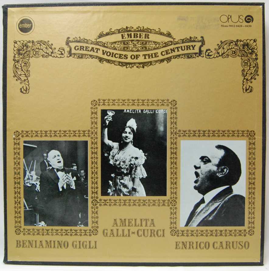 Great Voices Of The Century (3 LP)