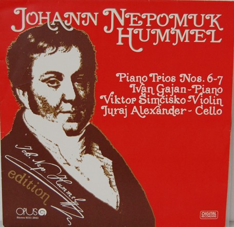 Johann Nepomuk Hummel - Klavírne triá 6-7 