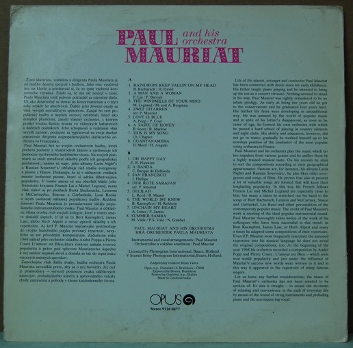 Paul Mauriat and his orchestra